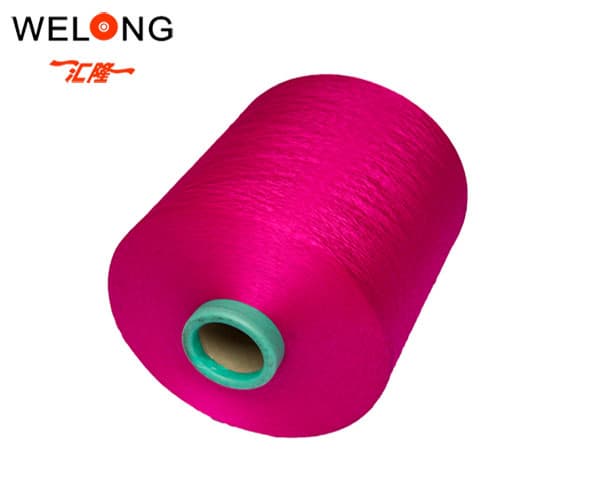 polyester texturised yarn with good color fastness